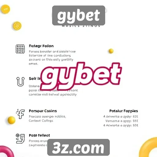 Principais características do site de jogos gybet